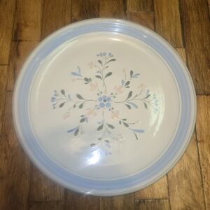 Yamaka Fascino Dinner Plate 10.75” Floral Stoneware Japan VTG Handpainted